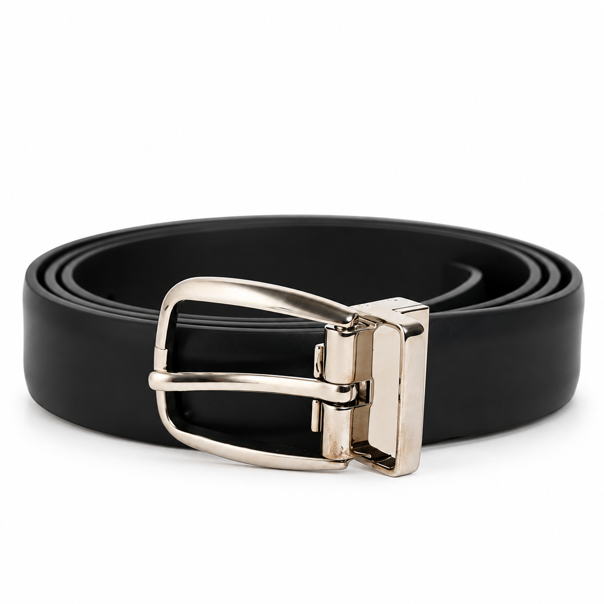 Men's belt Dolce & Gabbana SKU: BC3614 B1203 coiled front view