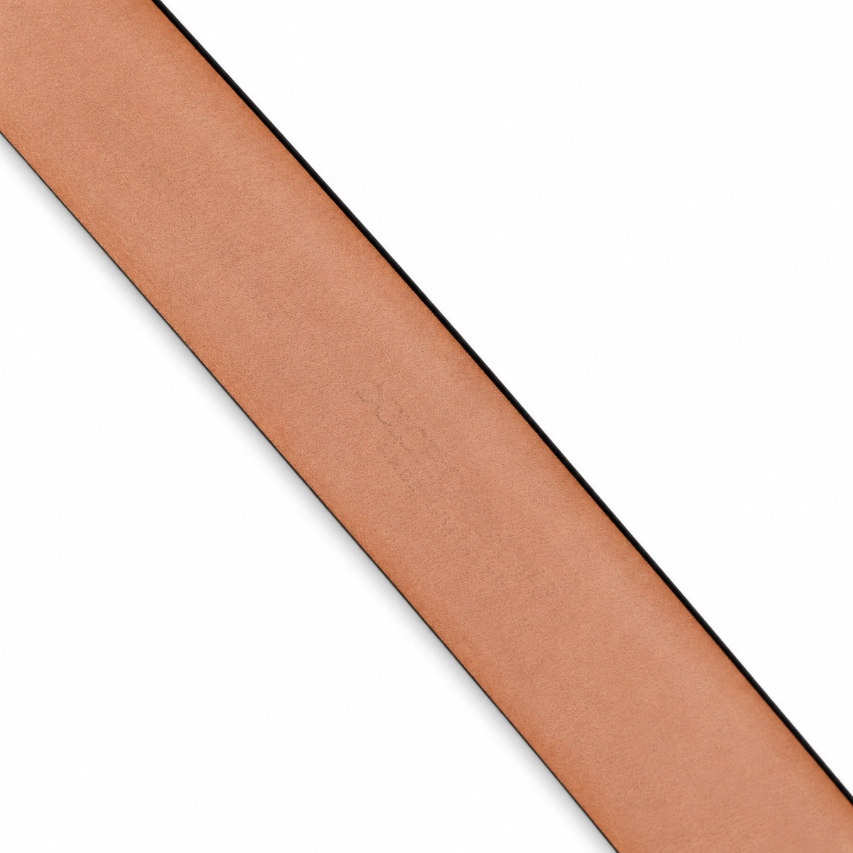Men's belt Dolce & Gabbana SKU: BC3627 A1203 back logo stamp close-up