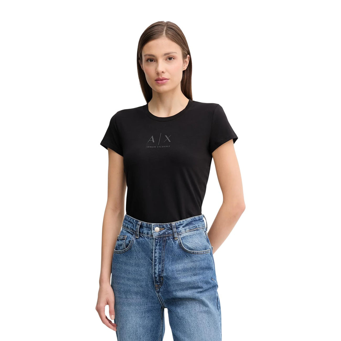 Дамска тениска Armani Exchange Women T-shirt XW001458 AF16294 UC001 Front View
