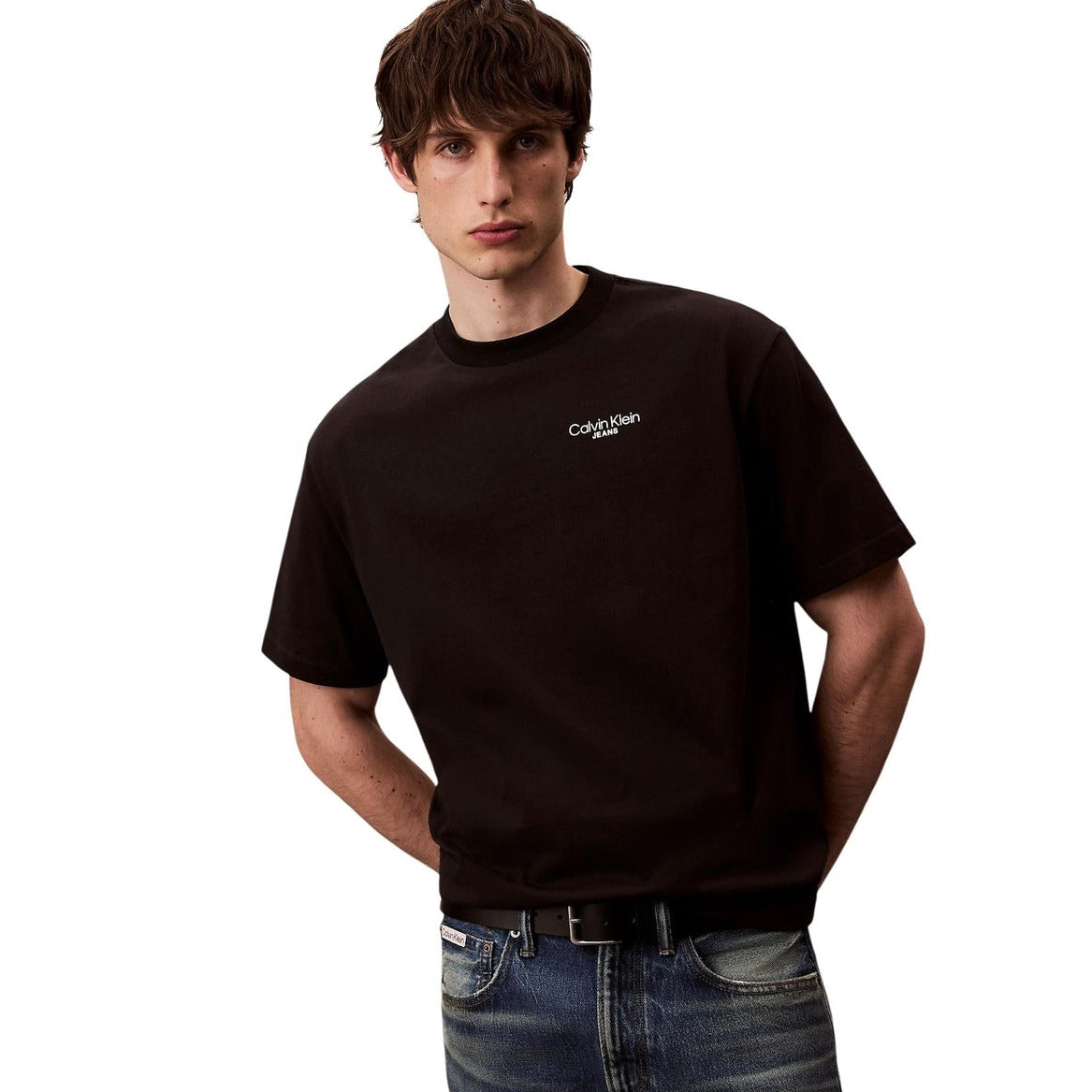 Мъжка тениска Calvin Klein Jeans Men T-shirt LV04RD825G UB1 Front View