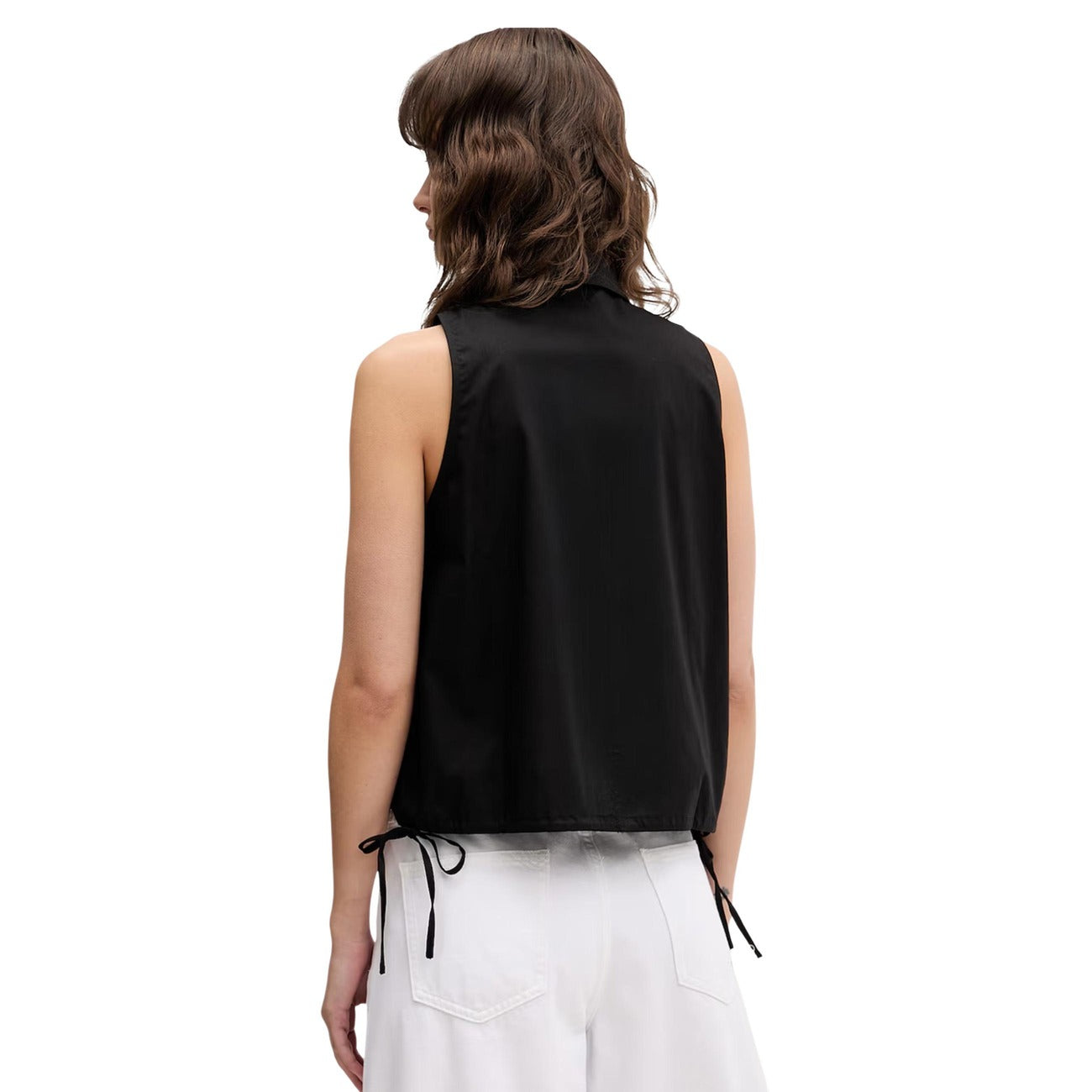 Дамска риза Karl Lagerfeld Jeans Women Sleeveless Shirt B2W11020 999 Back View