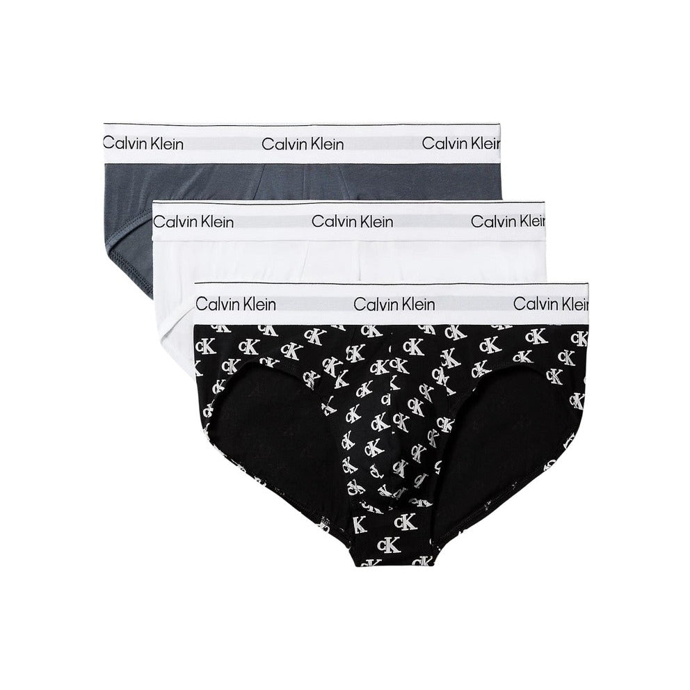 Мъжки слипове Calvin Klein Men 3-Pack Briefs LV00NB4388 5U4 Front View