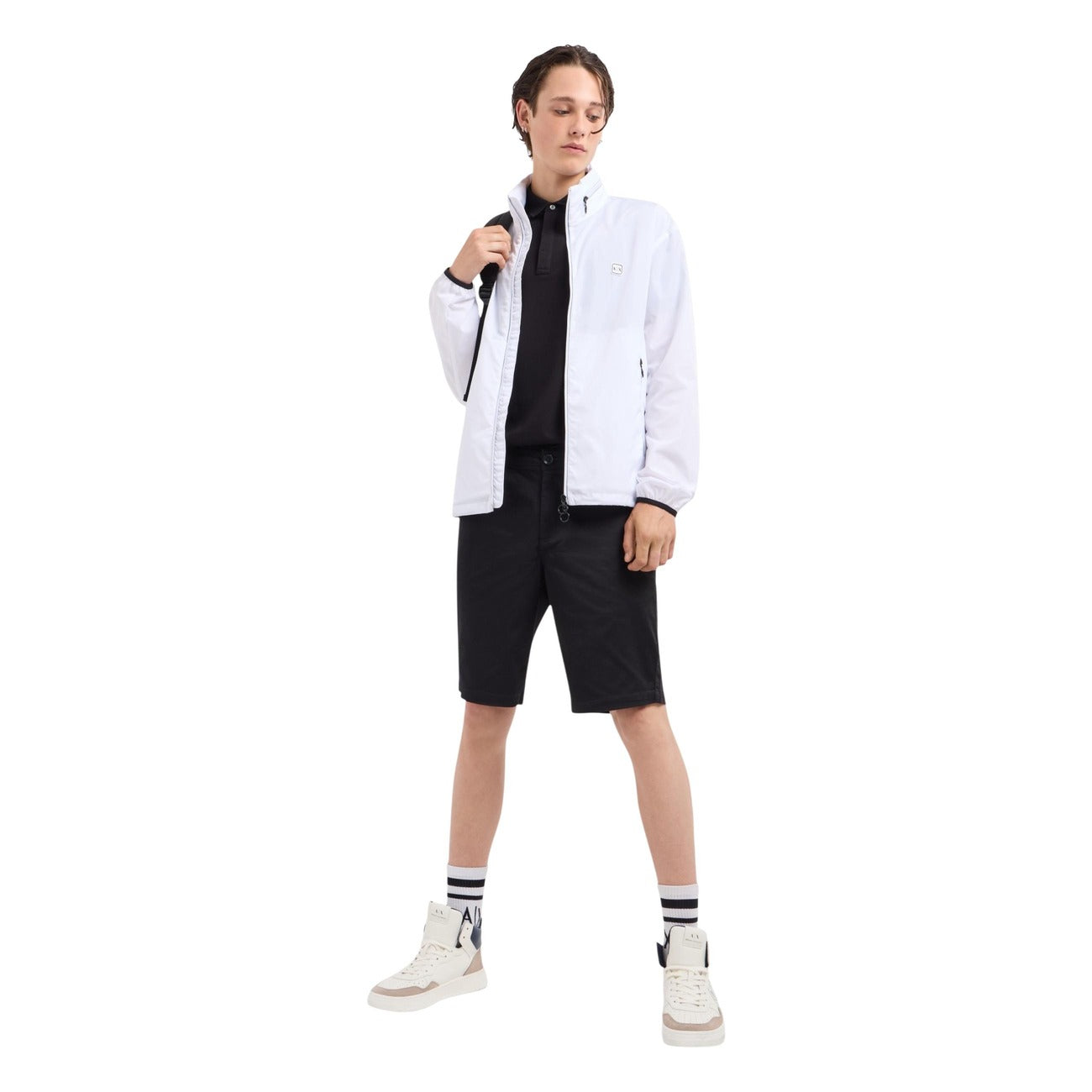 Мъжки къси панталони Armani Exchange Men Shorts 8NZS42 ZN1RZ 1200 Side View