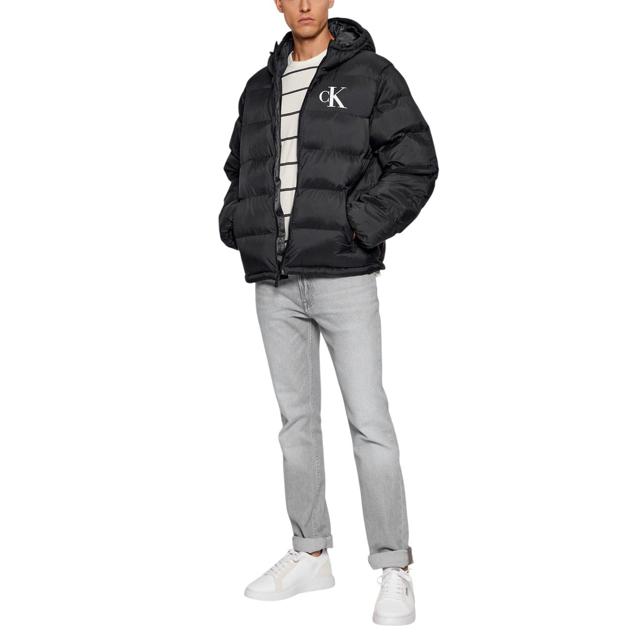 Мъжко зимно яке Calvin Klein Jeans LV04RD528G Side View