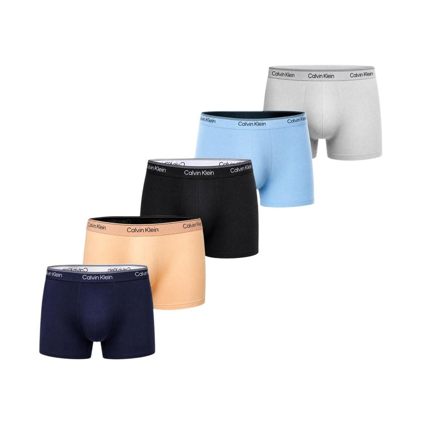 Мъжки боксерки Calvin Klein 5-pack Men Boxers LV00NB4413 Front View