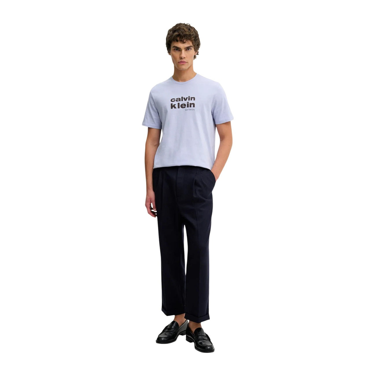 Мъжка тениска Calvin Klein Jeans Men T-shirt LV04RE821G 540 Front View