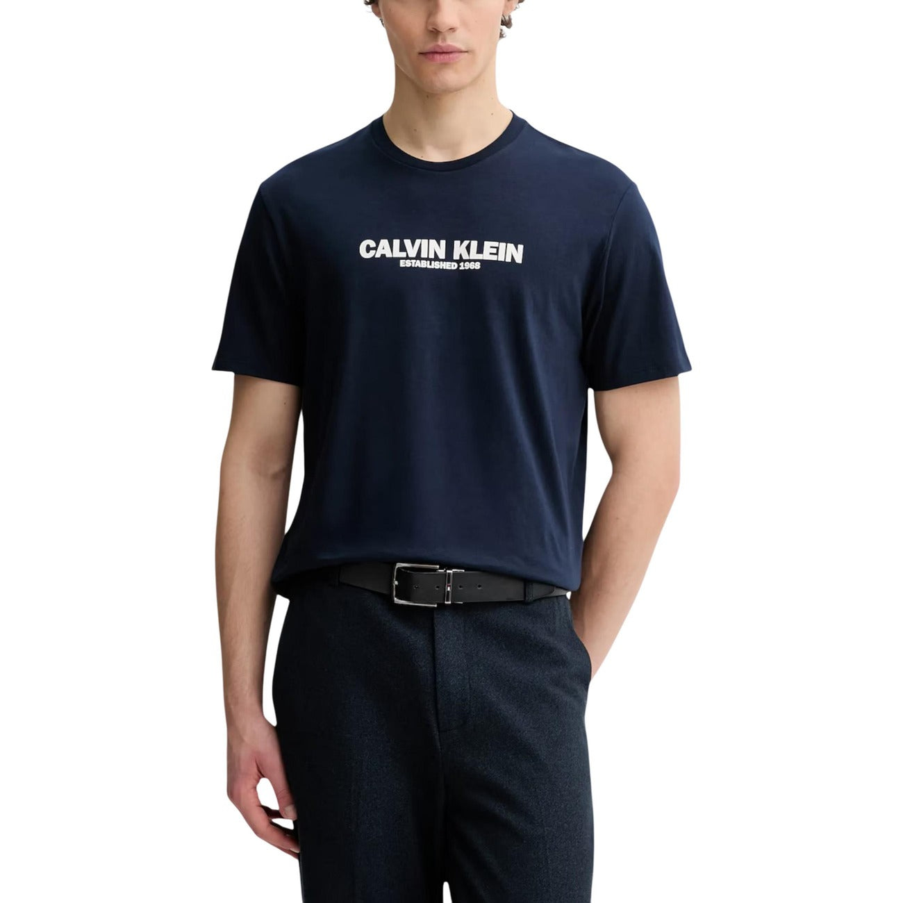 Мъжка тениска Calvin Klein Men T-shirt Men T-shirt LV04RE820G CEF Front View