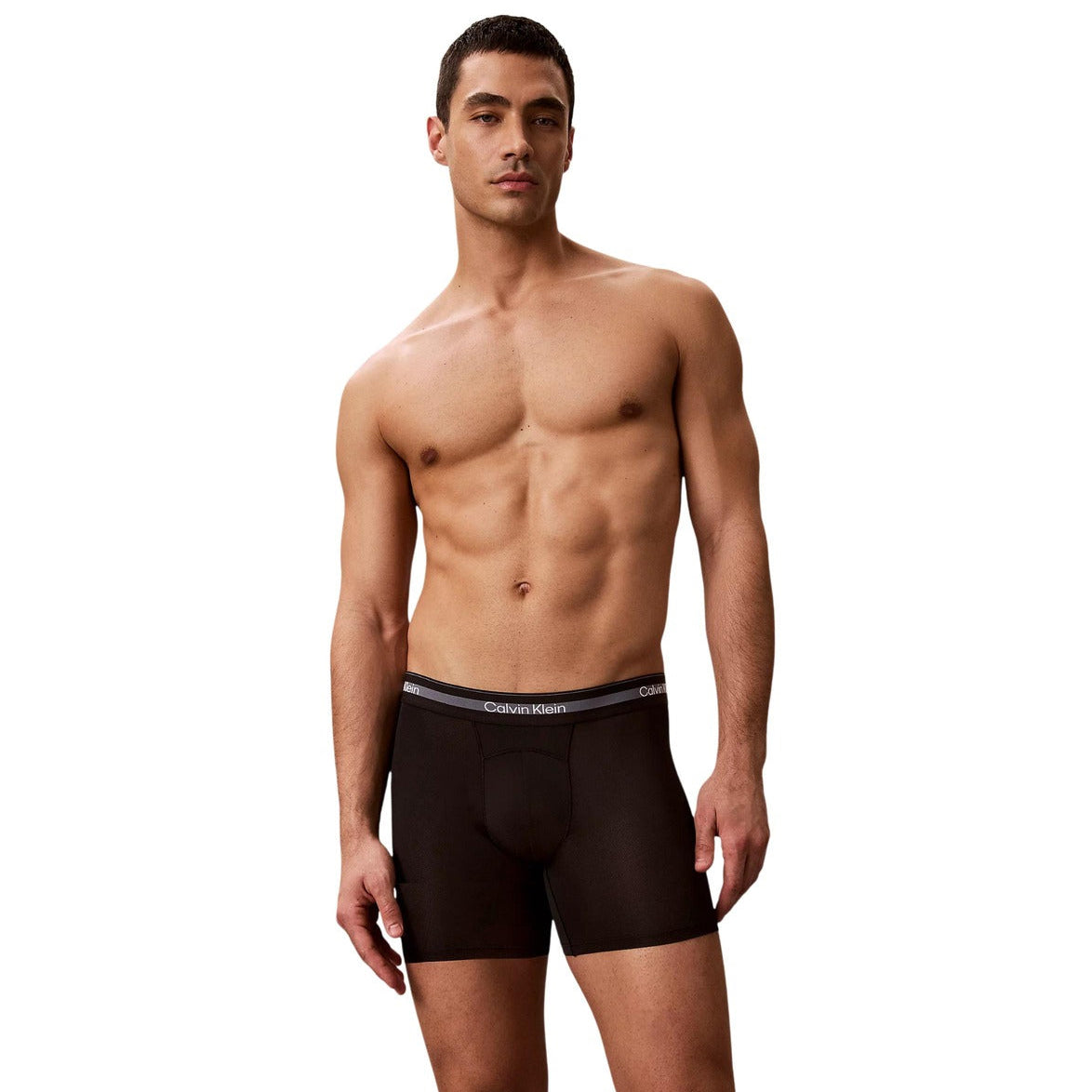 Мъжки боксерки Calvin Klein Men 3-Pack Boxers LV00NB4537 U2G Front View
