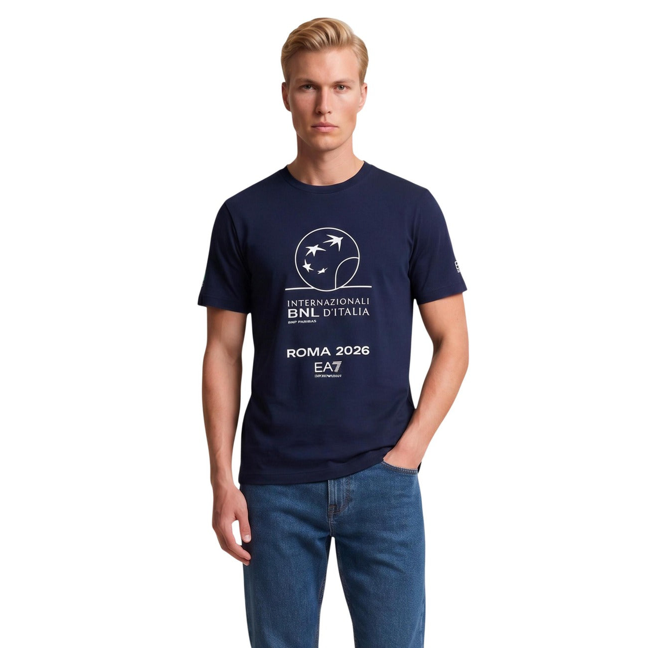 Мъжка тениска EA7 Emporio Armani Men T-shirt 7M002815 AF12503 UB102 Front View