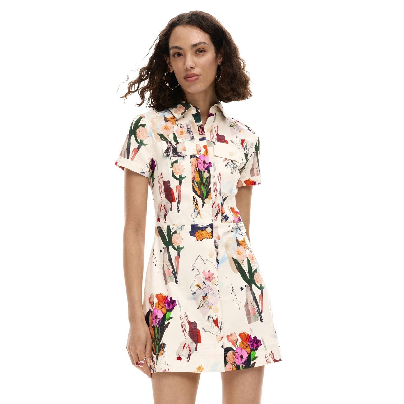 Дамска рокля Desigual women’s dress 26SWVW48 1008 front view