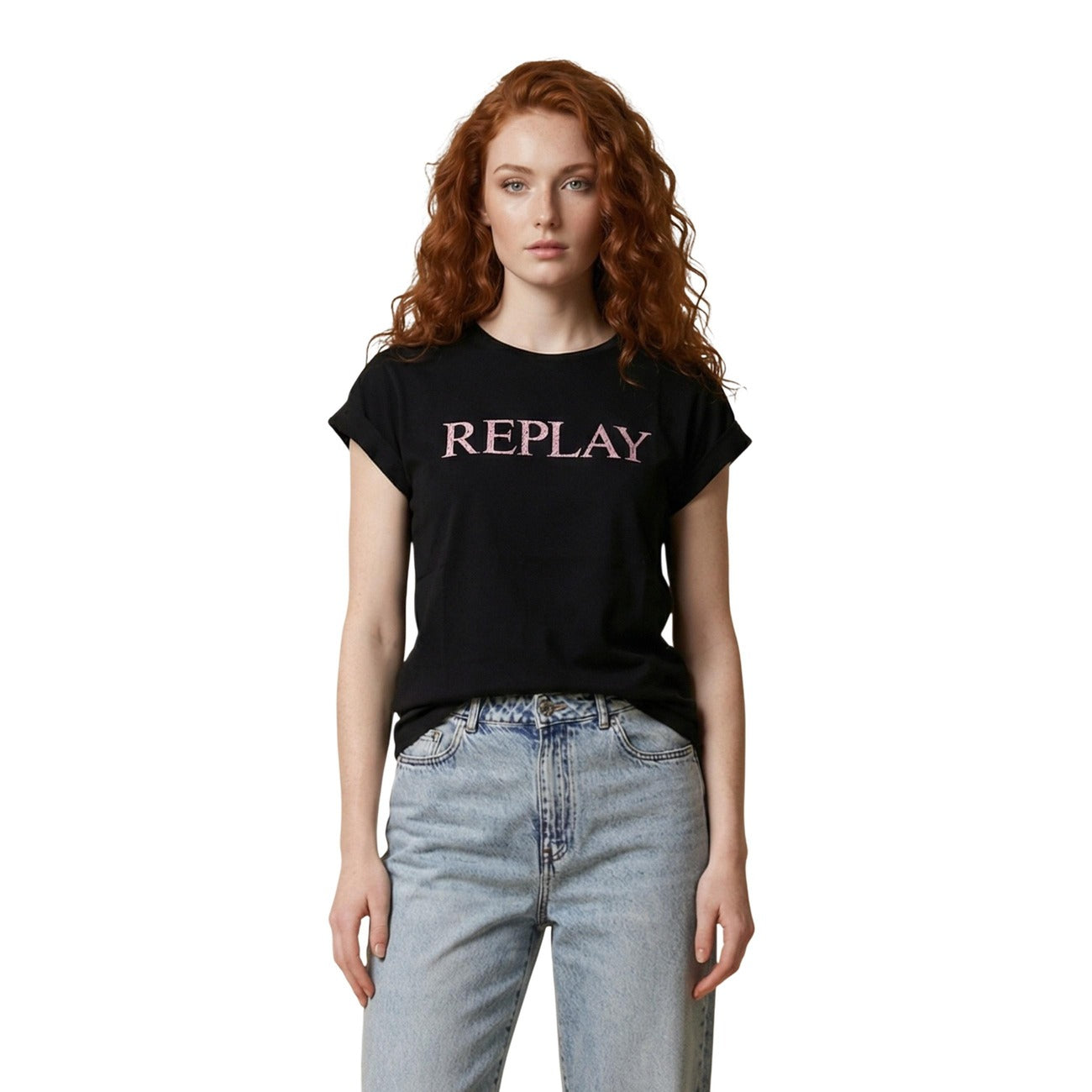 Дамска тениска Replay Women T-shirt
W3473B.000.2660 Front View