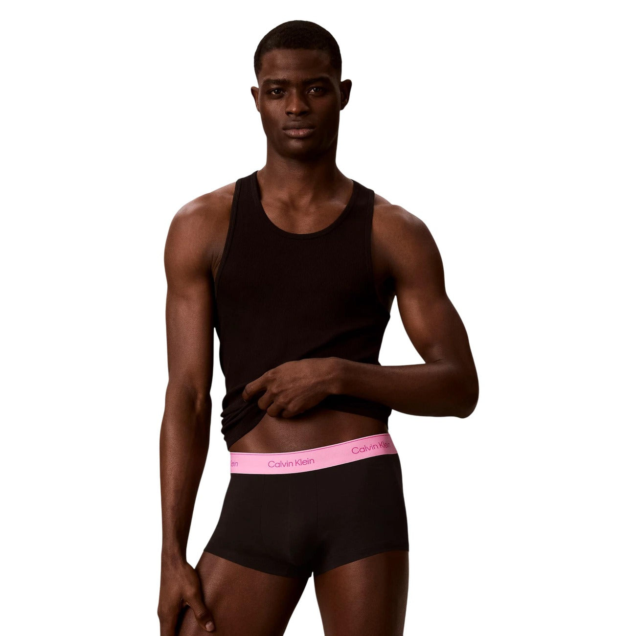 Мъжки боксерки Calvin Klein Men Boxers NB4550 4X4 Front View