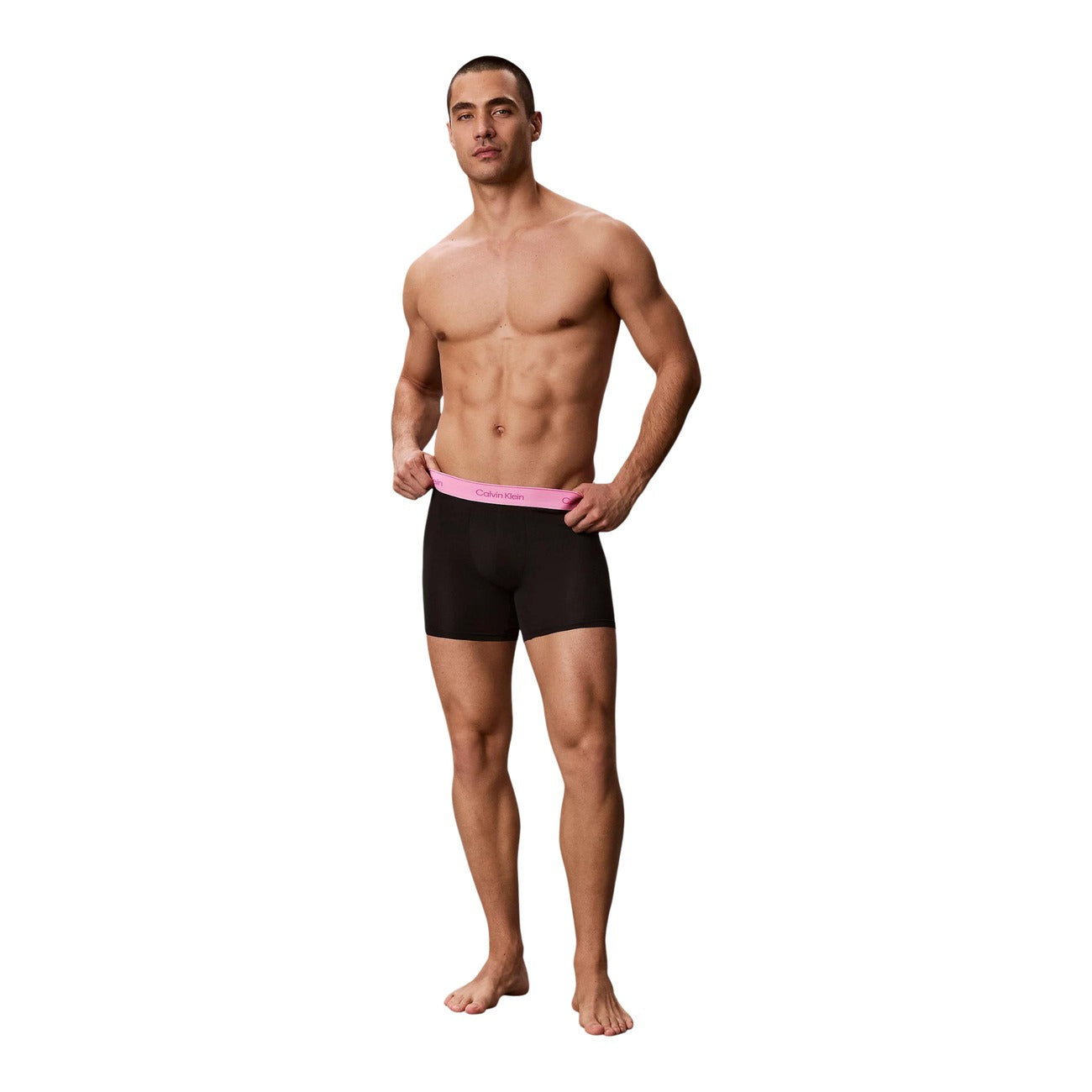Мъжки боксерки Calvin Klein Men Boxers LV00NB4551 4X4 Front View