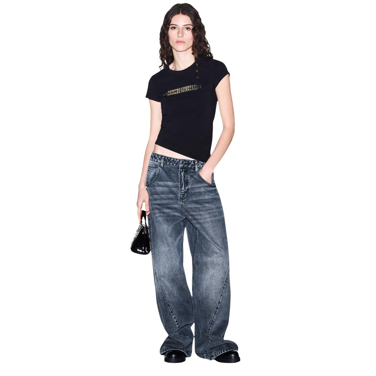 Дамска тениска Armani Exchange Women T-shirt XW002811 AF16294 UC001 Front View