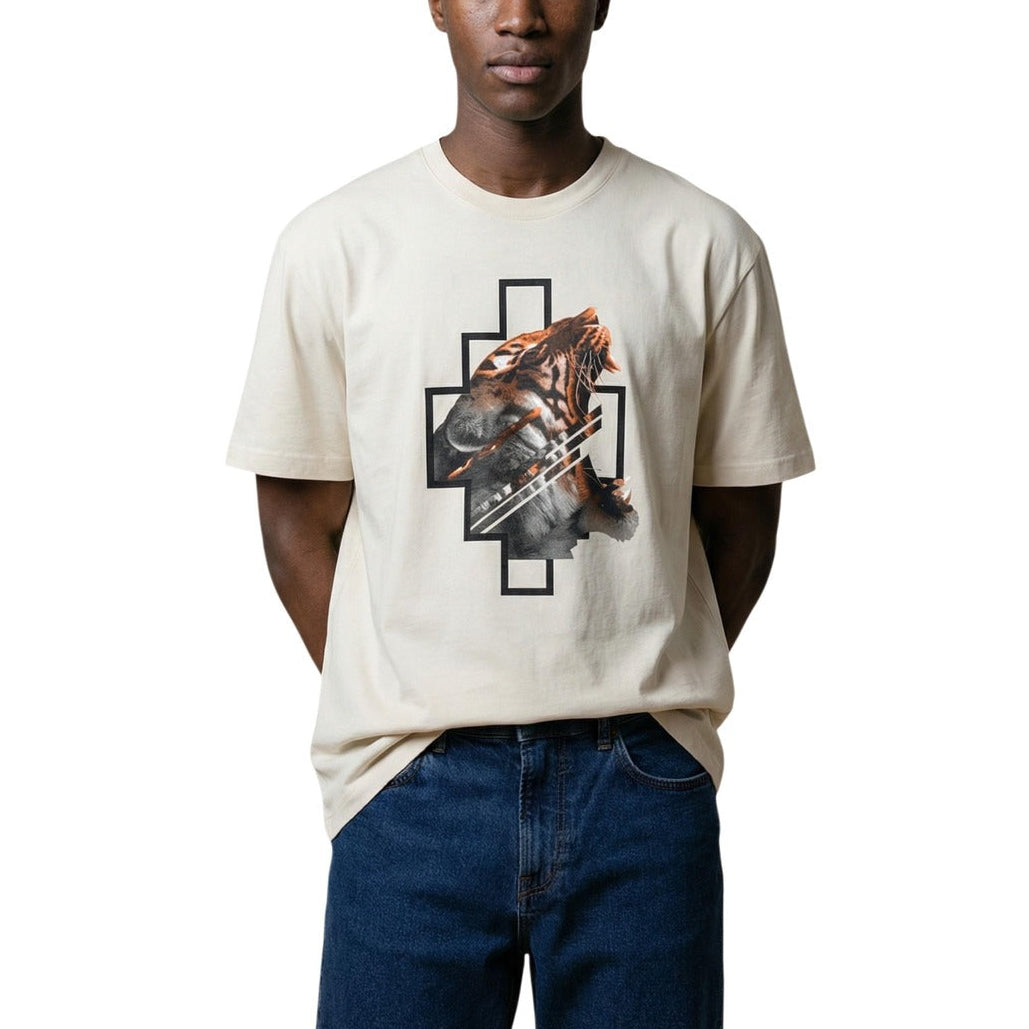 Мъжка oversized тениска County Of Milan Marcelo Burlon Men T-shirt S6CMMATH050 Front View