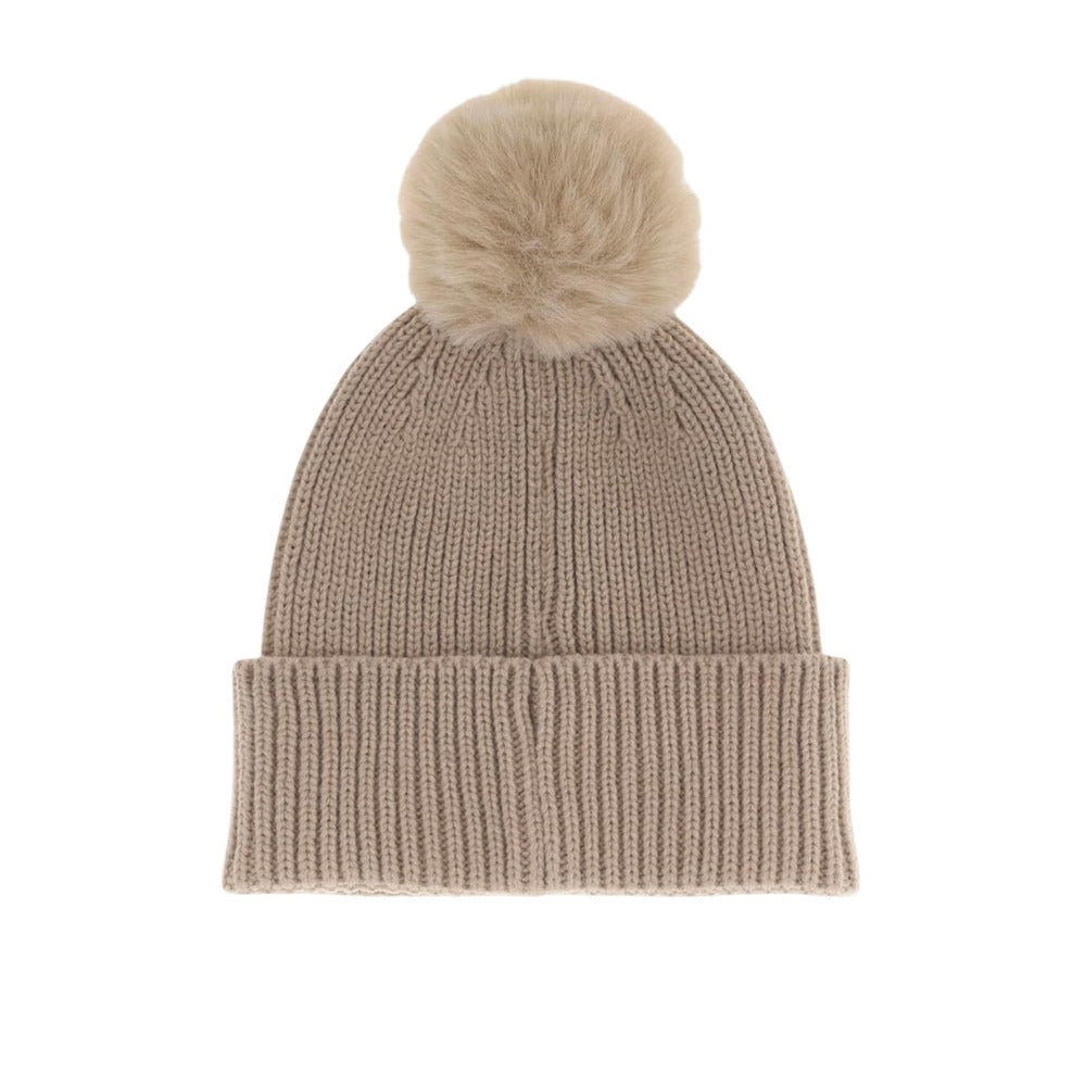 Дамска зимна шапка Guess Women Winter Hat AW5650 WOL01 TUP Back View