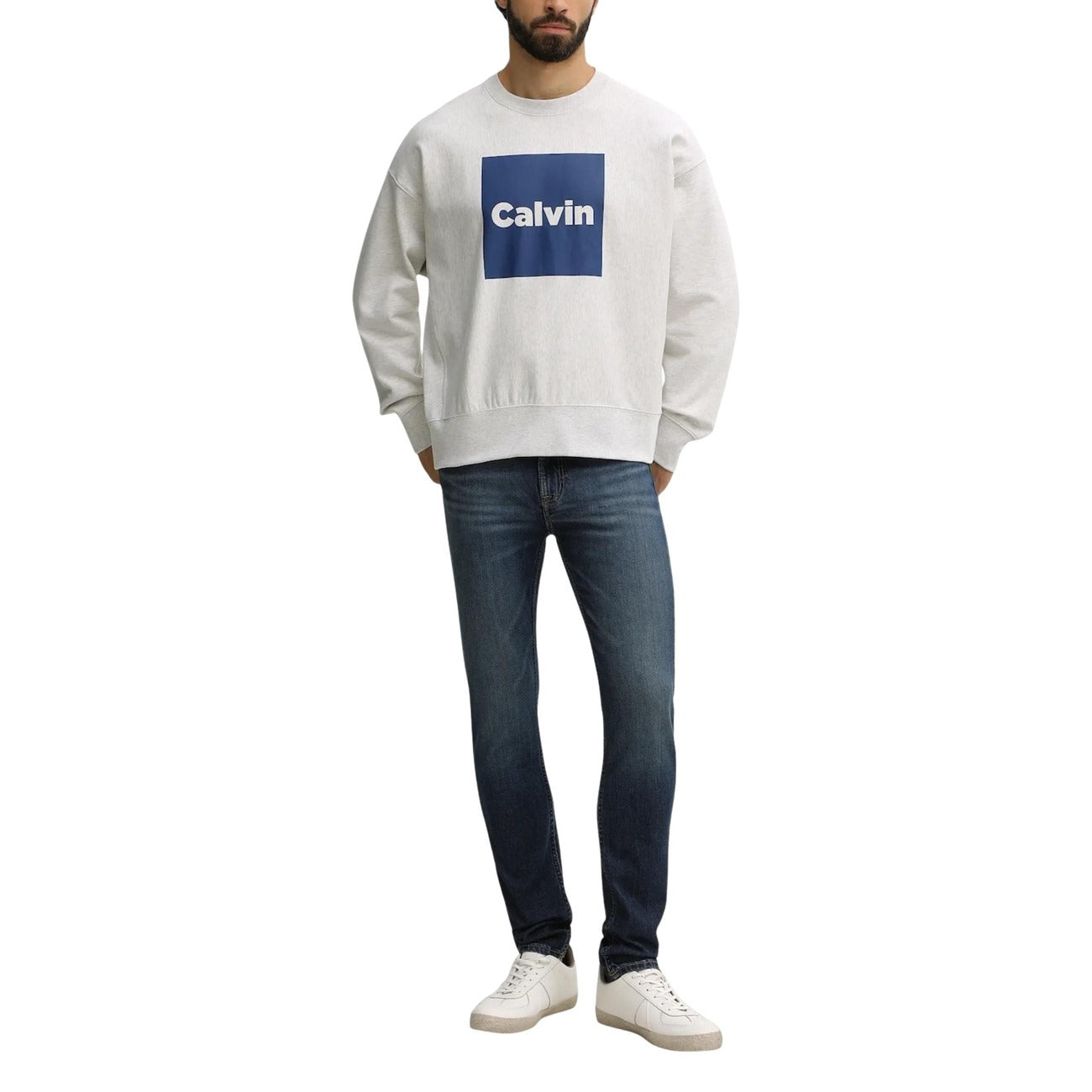 Мъжки дънки Calvin Klein Jeans Men Jeans LV04RD940G Front View