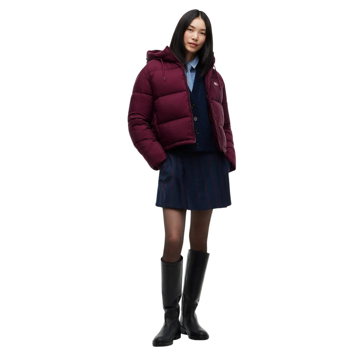 Дамско яке Tommy Hilfiger Jeans Women Jacket DW0DW21625 V11 Front View