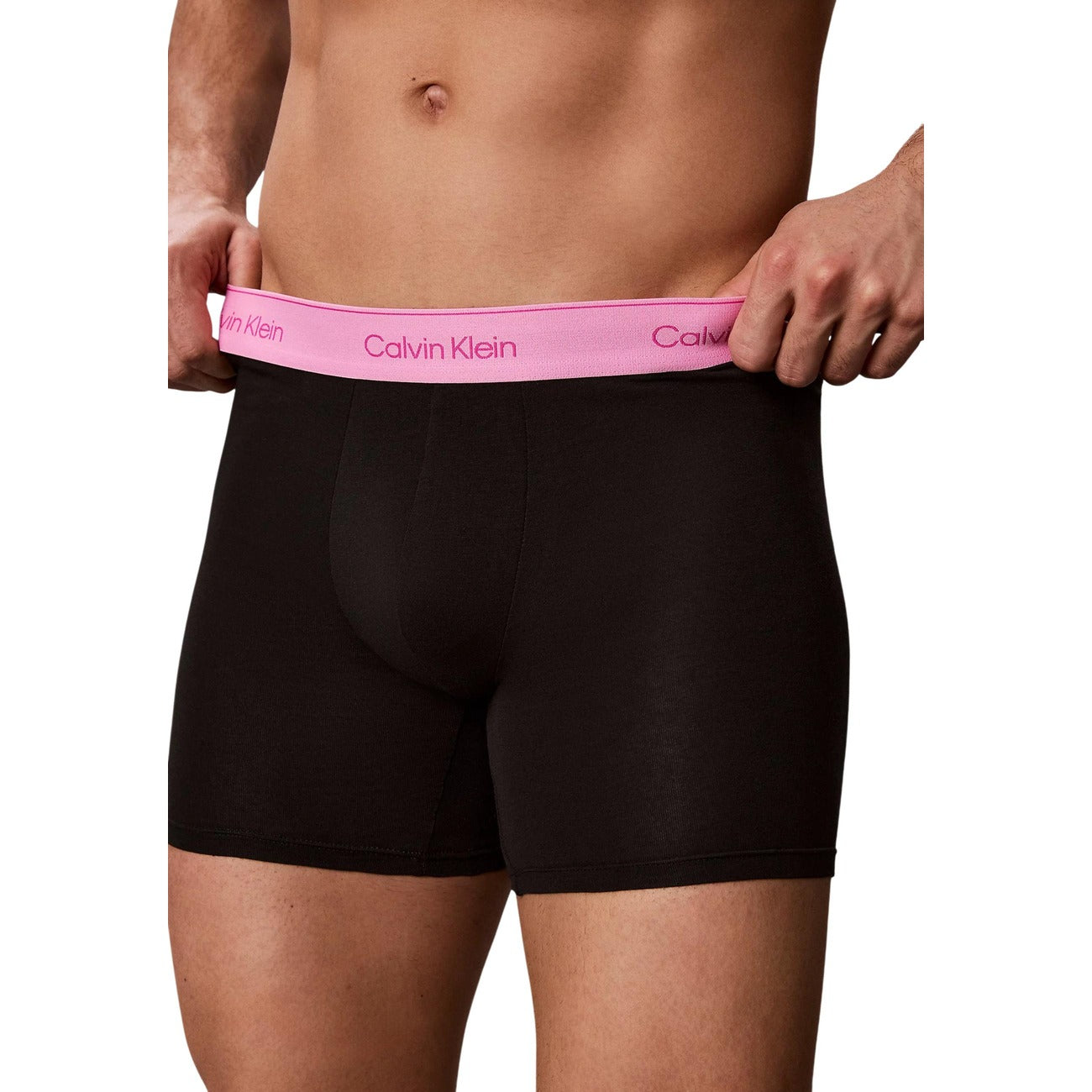 Мъжки боксерки Calvin Klein Men Boxers LV00NB4551 4X4 Close-Up
