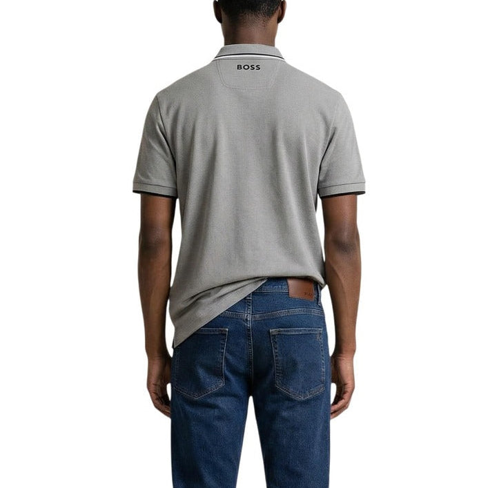 Мъжка поло тениска Boss Men Polo 50469102 042 Back View