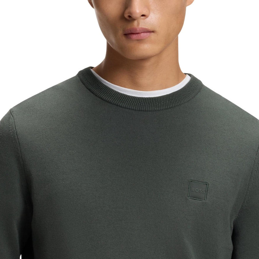 Мъжки пуловер Boss Men Sweater 50527583 377 Close-Up