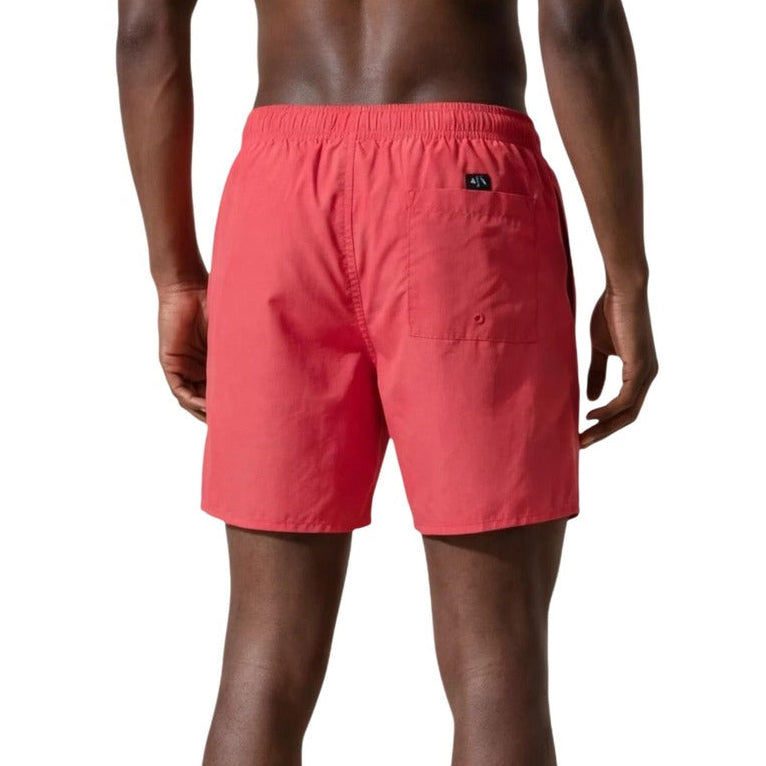 Мъжки коралови бански Armani Exchange Men Swimwear XM000832 AF22573 U4029 Back View