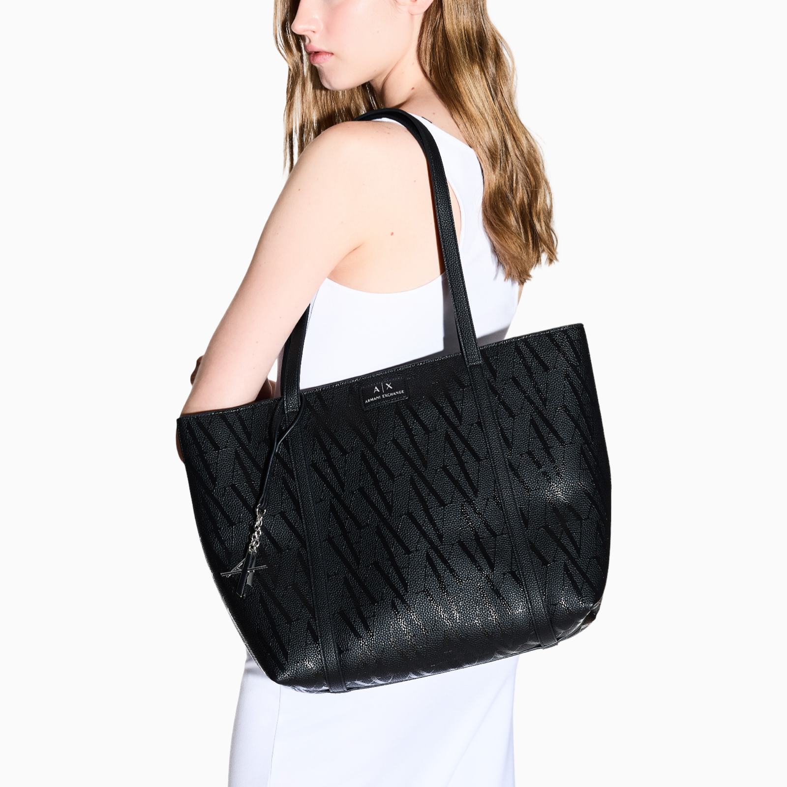 Дамска шопинг чанта Armani Exchange Women Shopper Bag XW001199 AF15325 FC099 Model View