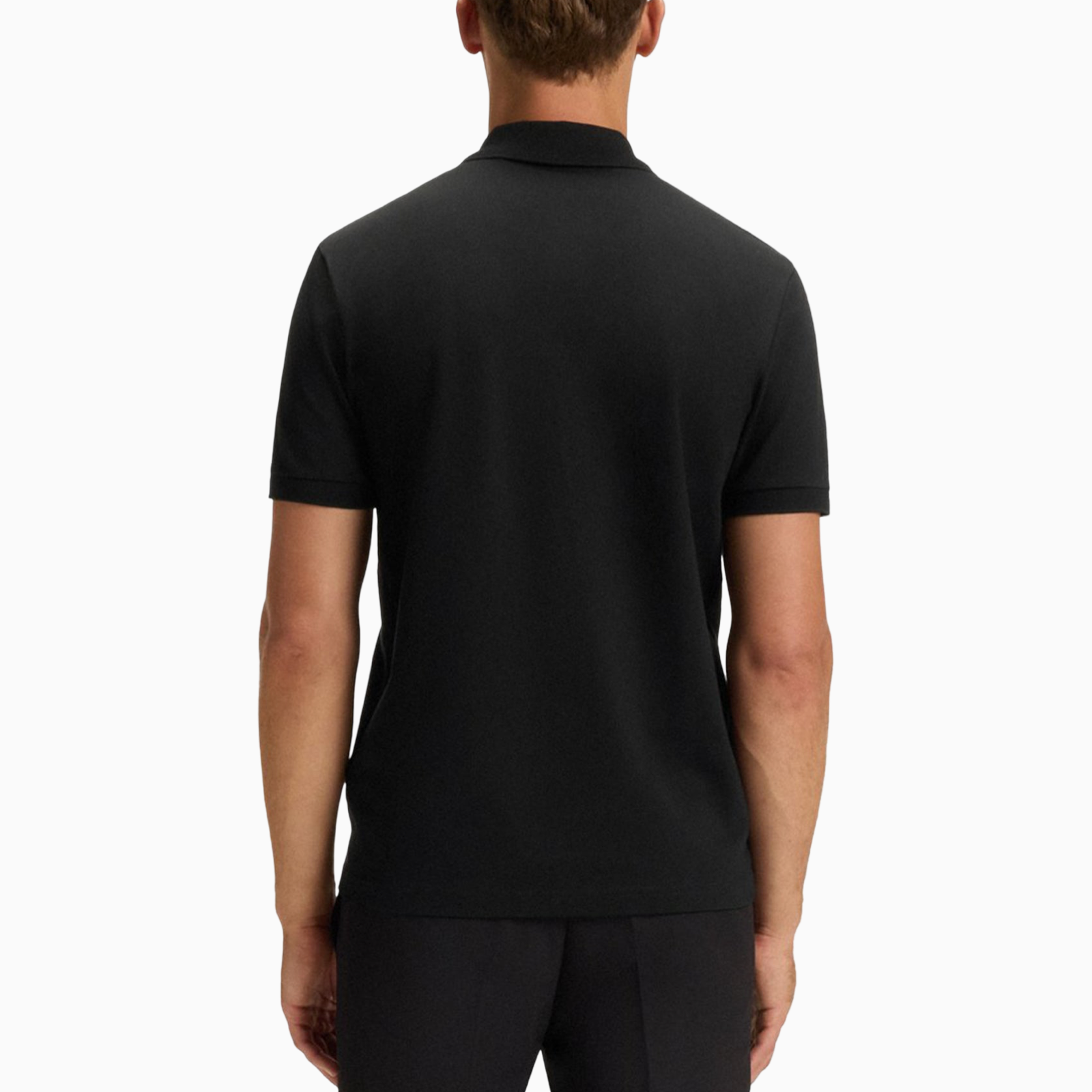 Мъжка черна поло тениска Boss Paddy GOC Golf Men Polo 50549362 001 Back View