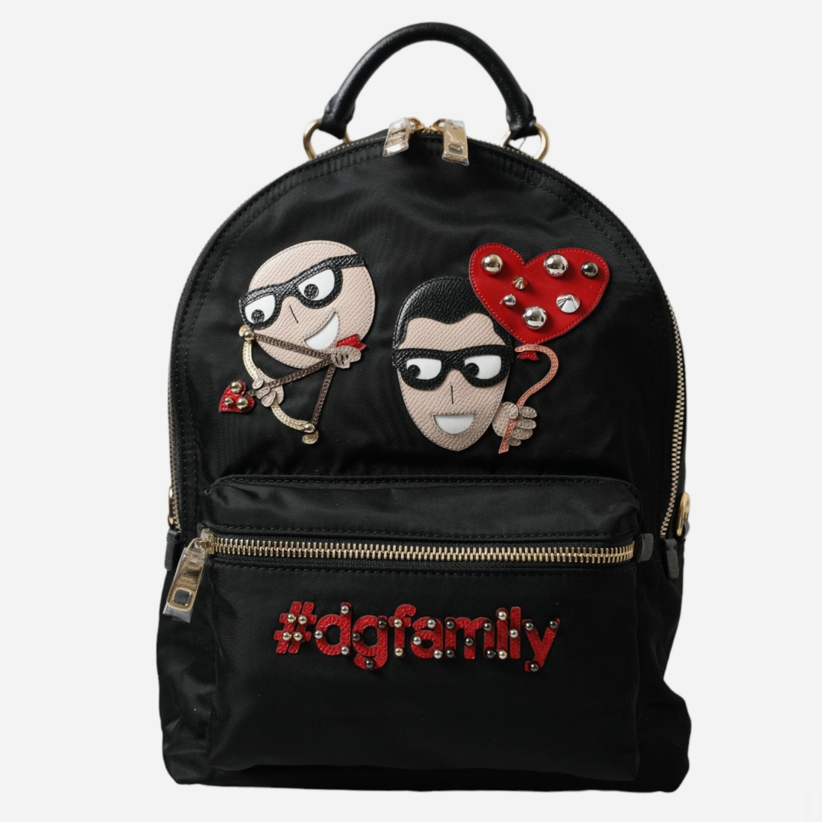 Мъжка градска раница Dolce & Gabbana #DGFamily в черно