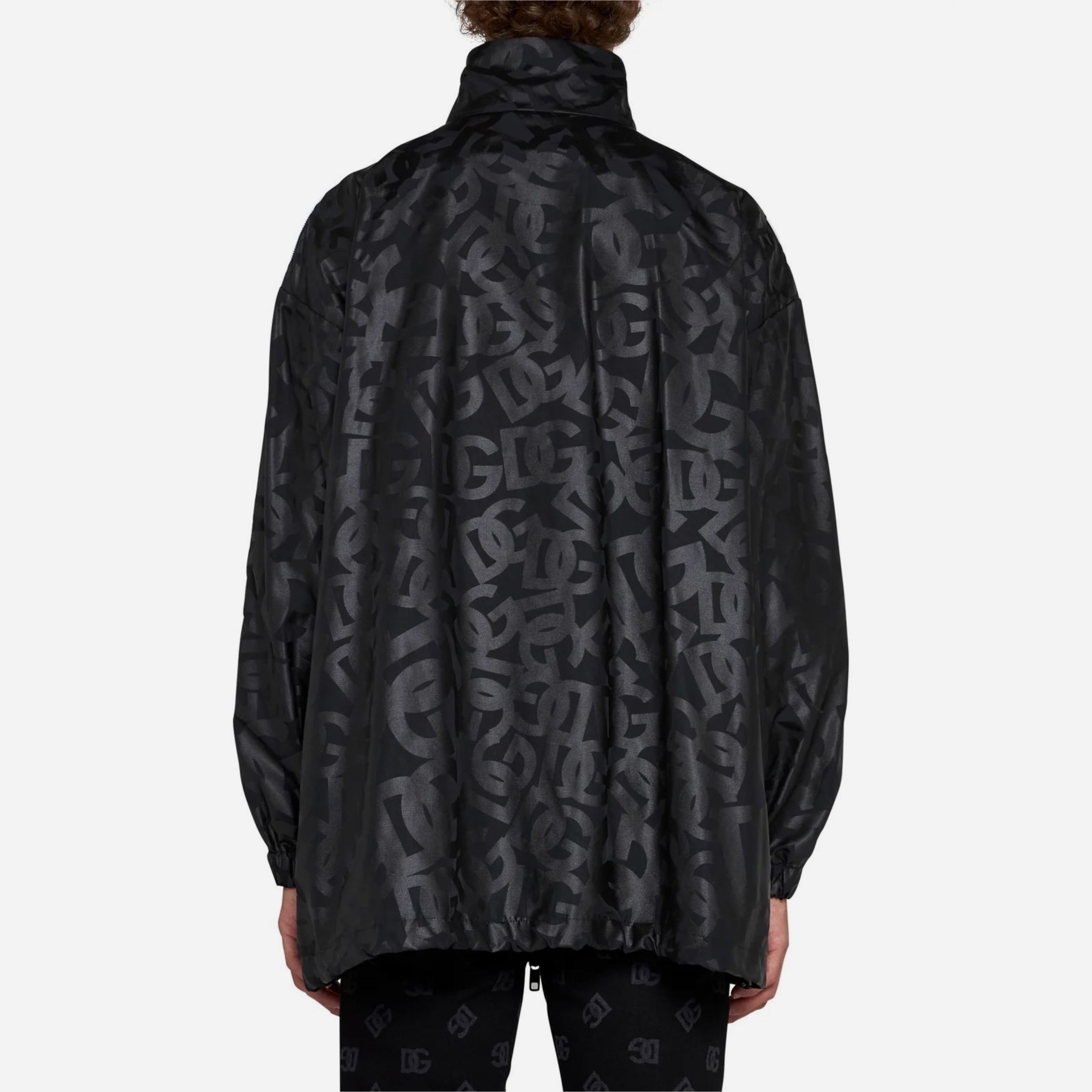 Dolce & Gabbana Black Polyester Jacket