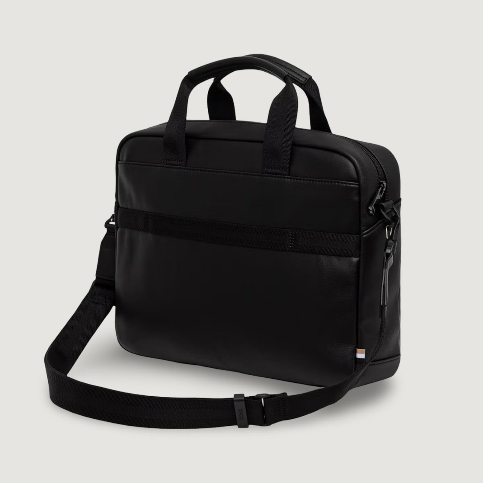 Мъжка чанта за лаптоп Boss Men Briefcase Laptop Bag 50567865 Back View