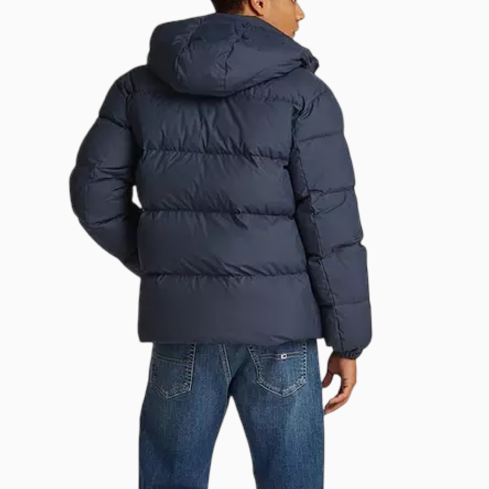 Мъжко синьо яке Tommy Hilfiger Jeans Men Jacket DM0DM19786 Back View