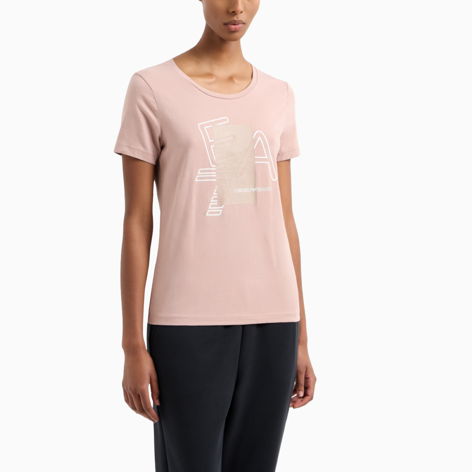 Дамска тениска EA7 Emporio Armani Women T-shirt 7W000187 AF10373 Front View