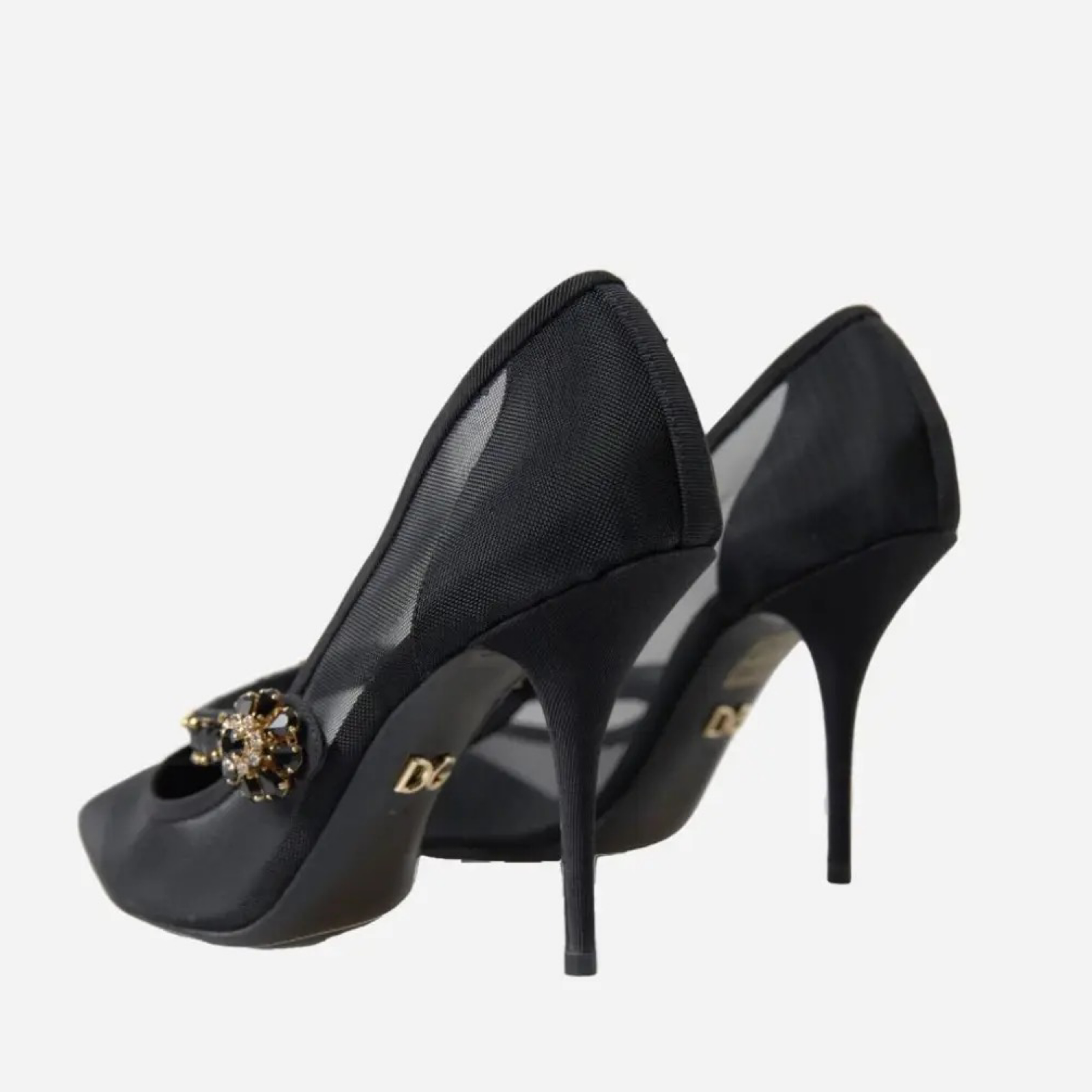 Токчета Dolce & Gabbana Mary Jane Crystal Heels