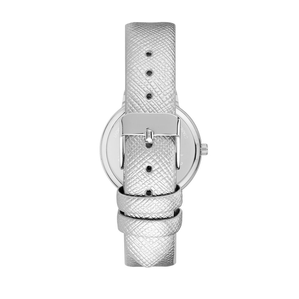 Juicy Couture Silver Plastic Dress Watch