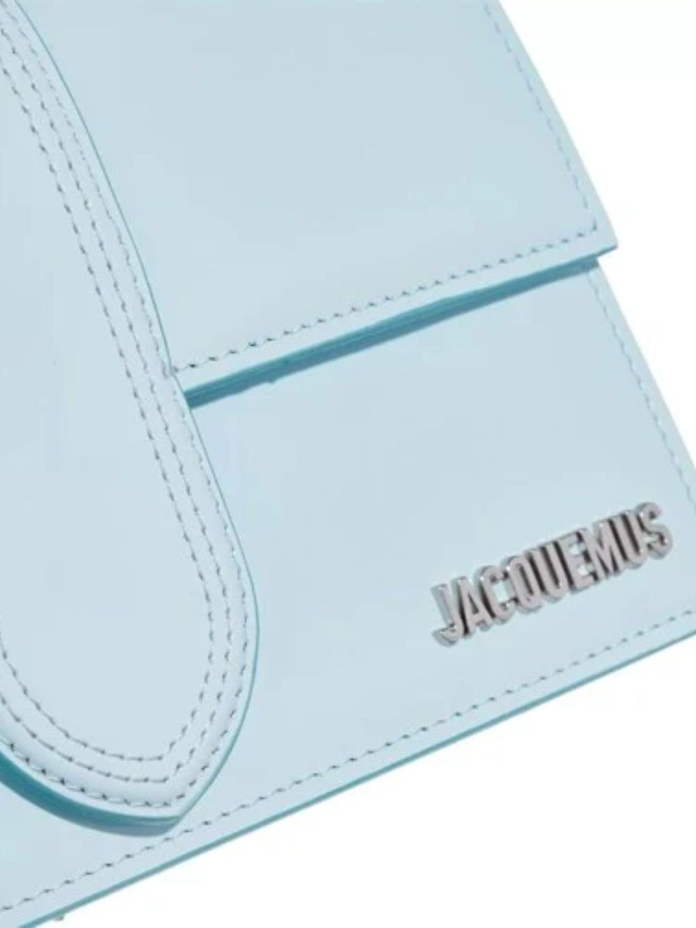 Дамска чанта JACQUEMUS Le Grand Bambino Handbag 213BA0073128-320 Light Blue logo view