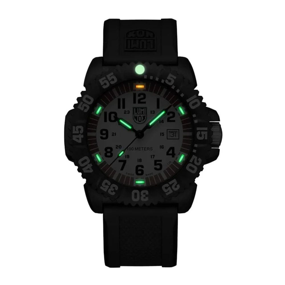 Luminox Black Resin Sport Watch