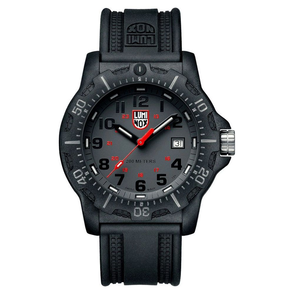 Luminox Black Resin Sport Watch