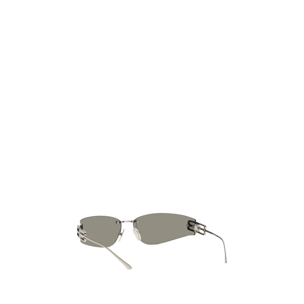 Balenciaga Black Metal Sunglasses