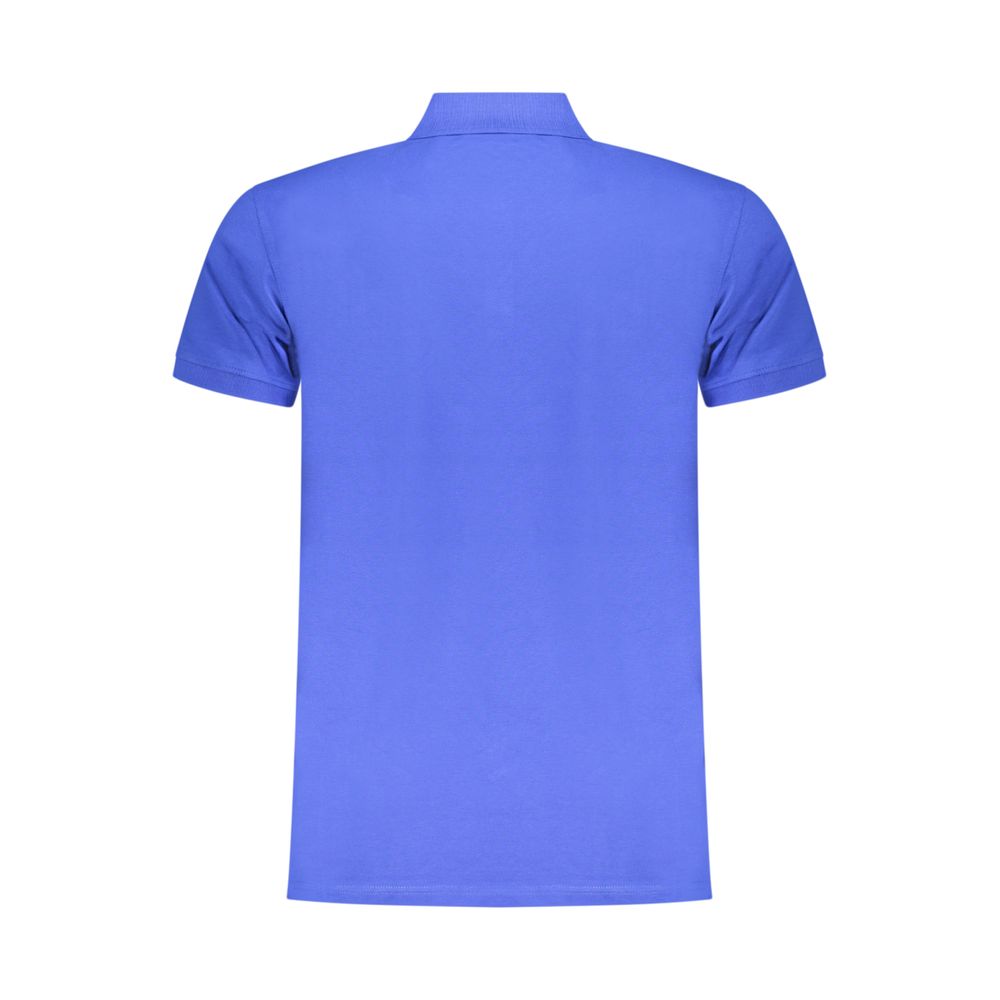 Iceberg Blue Cotton Men Polo