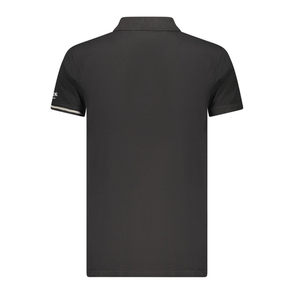 Iceberg Black Cotton Men Polo