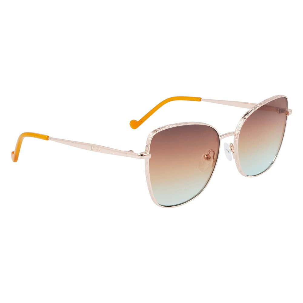 Liu Jo Gold Metal Sunglasses
