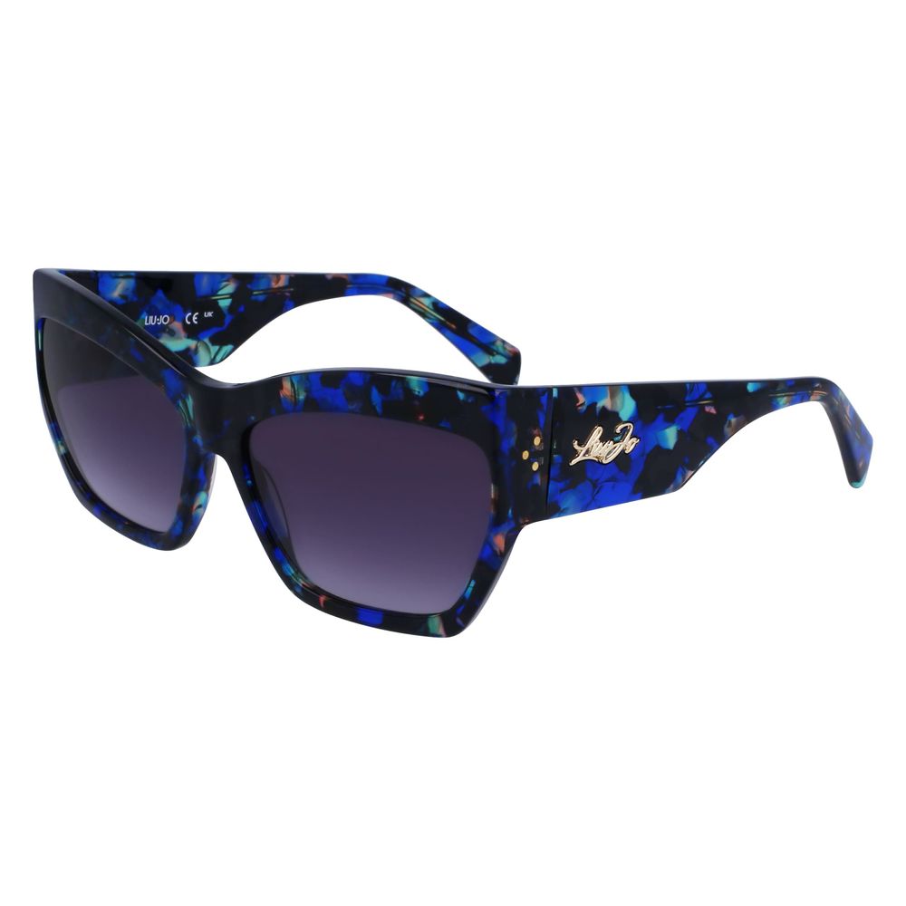 Liu Jo Blue Acetate Sunglasses