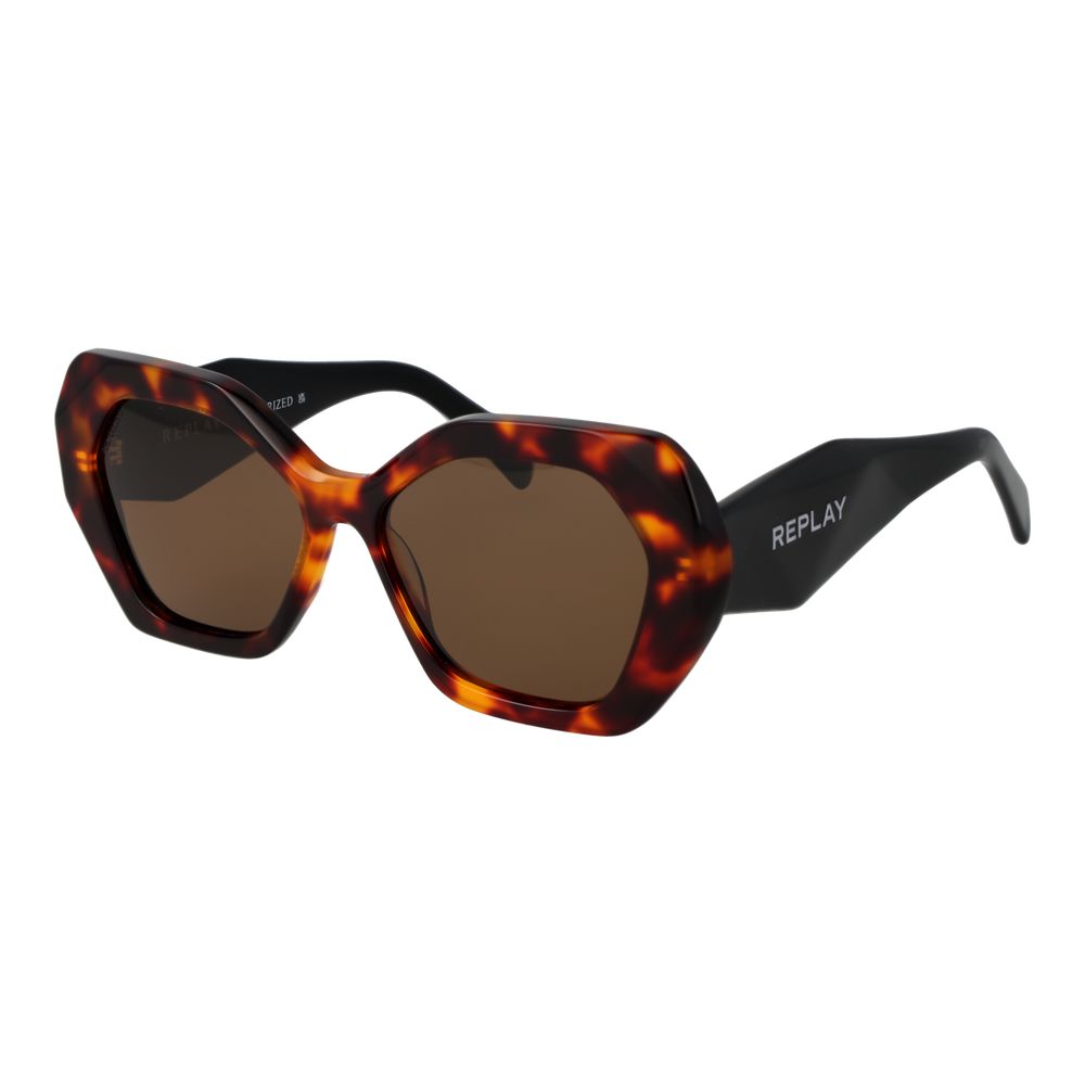 Replay Multicolor Acetate Sunglasses