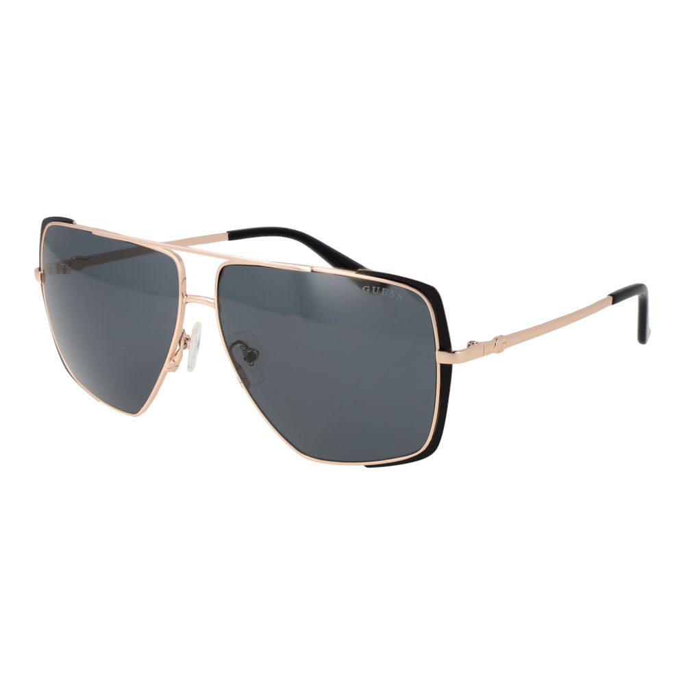 Guess Gold Metal Sunglasses