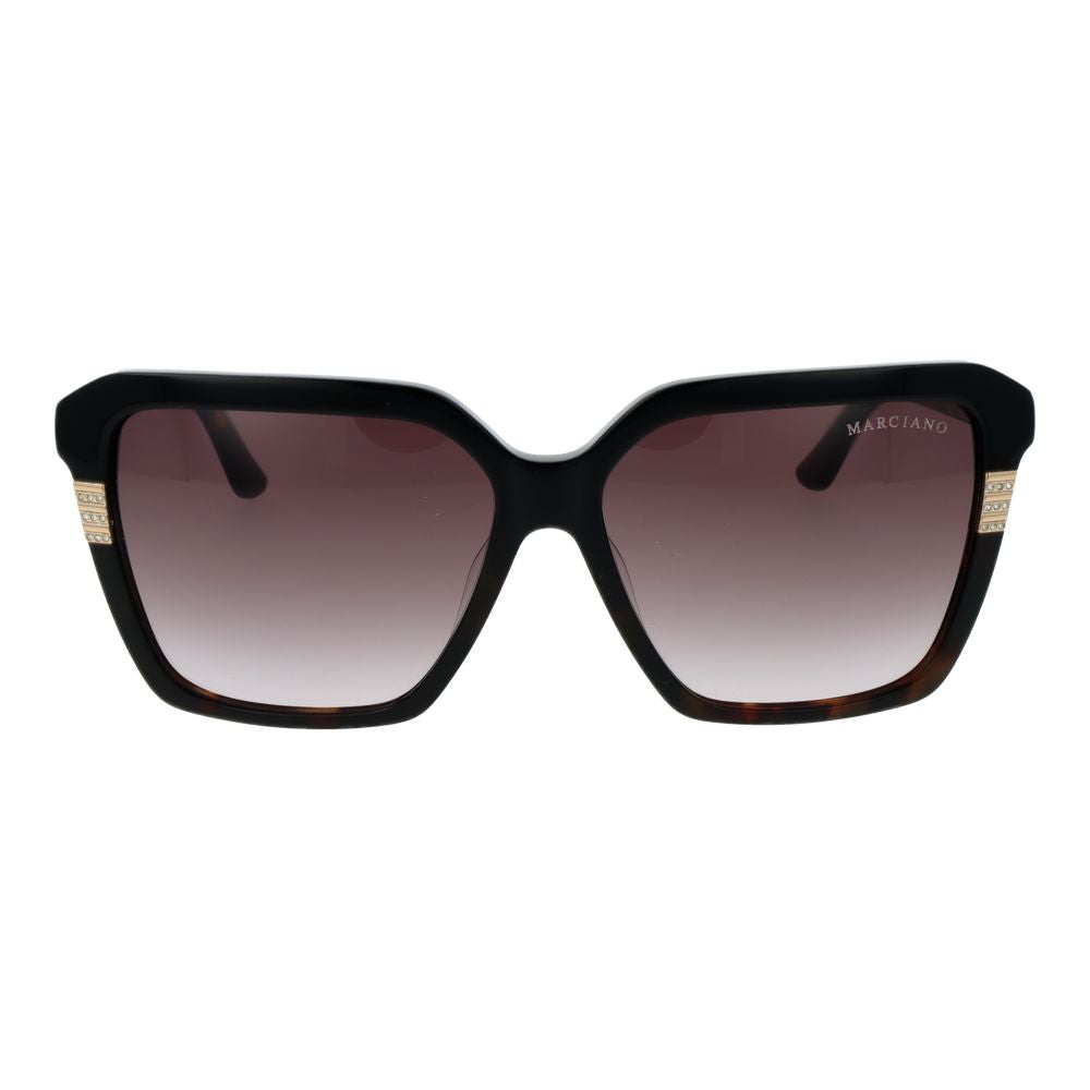 Marciano by Guess Black Acetate Sunglasses