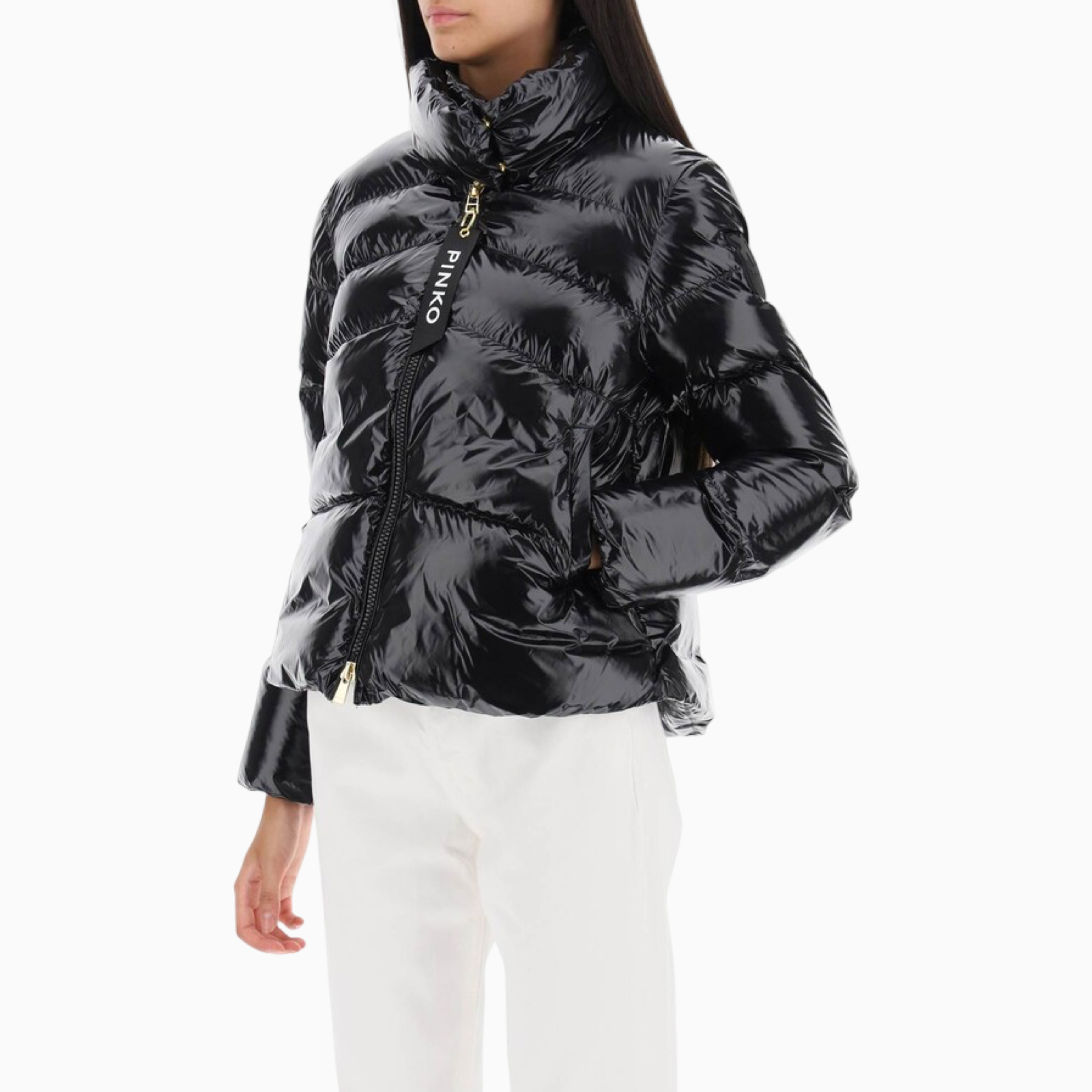 Дамско яке Women’s jacket Pinko Mirco
101598 A11K Z99 Black Front View