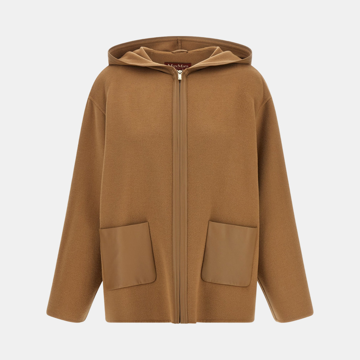 Max Mara Beige Virgin Wool Coat