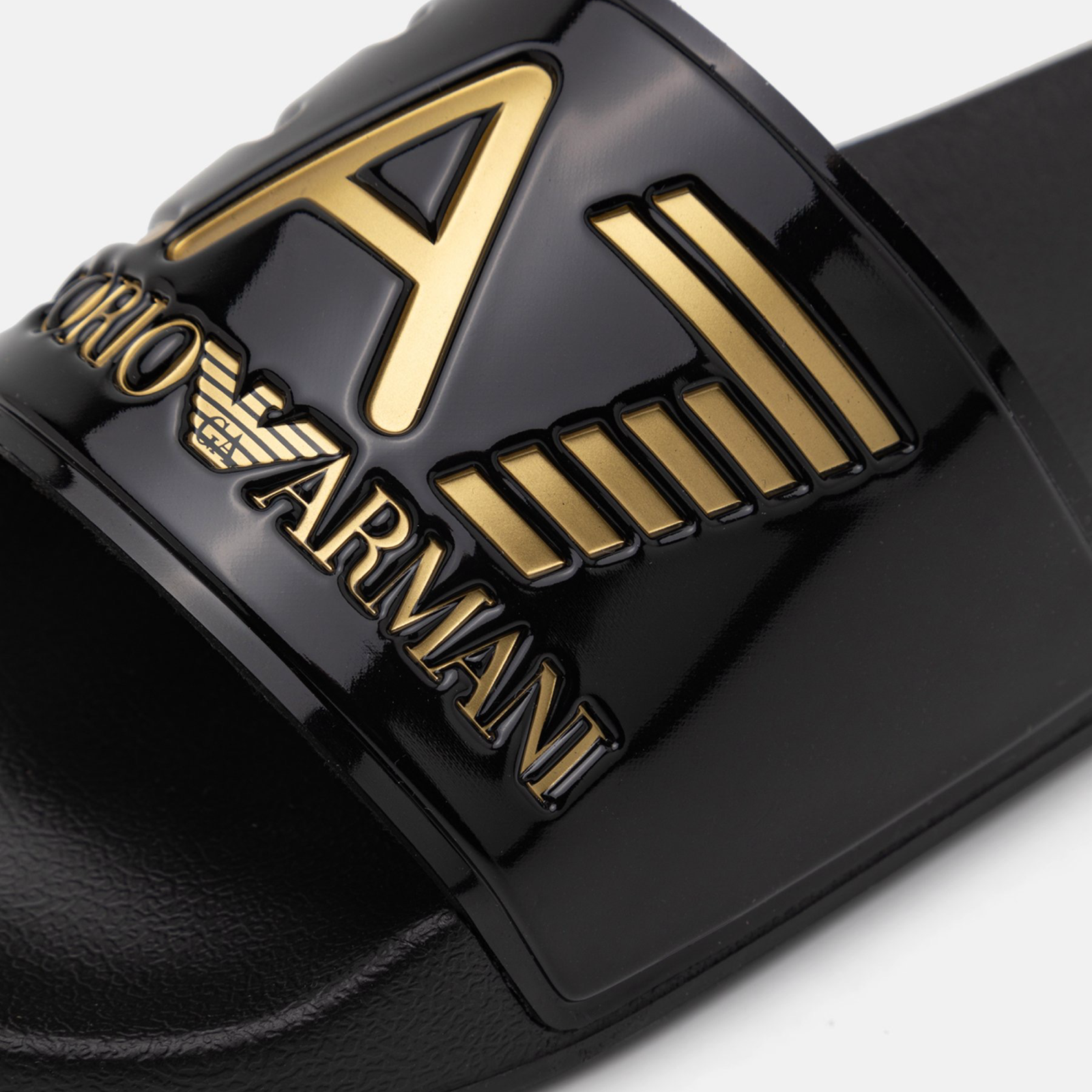 Мъжки чехли EA7 Emporio Armani Men Slippers 7X000108 AF15118 PC001 Close-Up