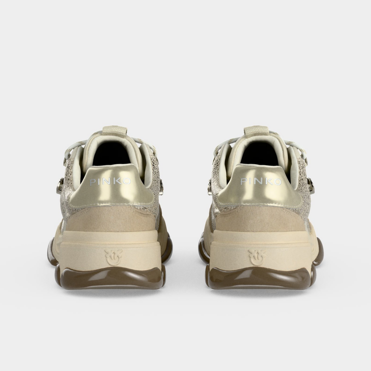 Дамски маратонки Pinko Athena 01 Women Sneakers SS0195P038Z22 Heel View